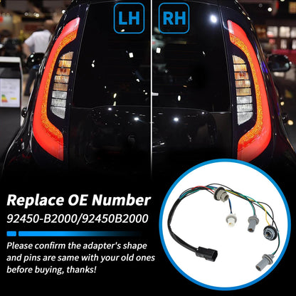 Taillight Bulb Socket Wiring Harness for Kia Soul (2014-2019)