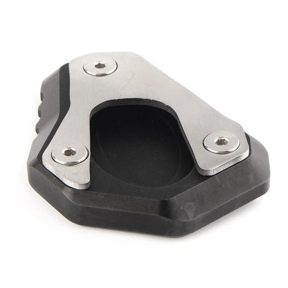 Side Stand Kickstand Foot Plate Pad for Kawasaki Z800 (2013-2016) Black