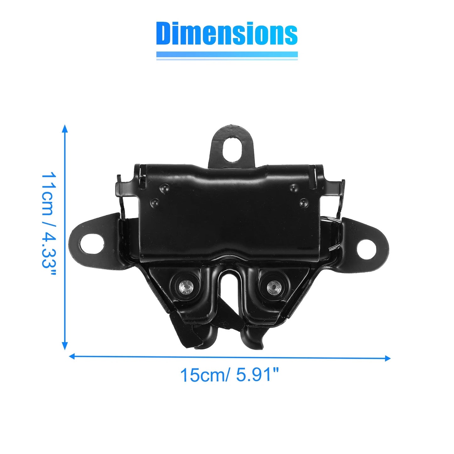 Metal Black Hood Latch Lock for Toyota Tacoma (2005-2011)