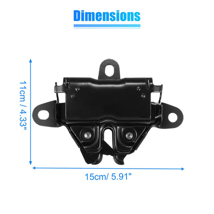 Metal Black Hood Latch Lock for Toyota Tacoma (2005-2011)