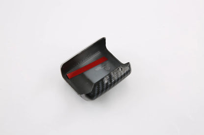 Carbon Fiber Gear Shift Knob Lid Frame Cover for 2022-2023 Toyota Tundra