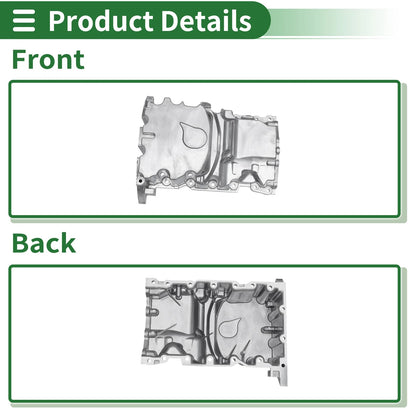 Engine Oil Pan for Ford Expedition 2015-2020 (1 Pc, Aluminum)