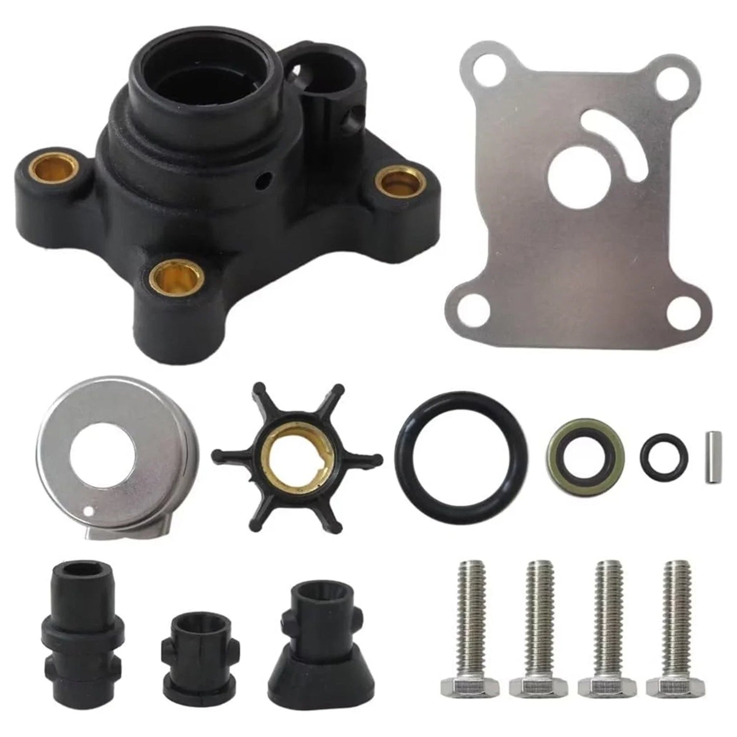 Johnson Evinrude Water Pump & Impeller Kit for BRP/OMC 394711 w Housing