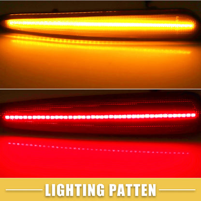 LED Front Rear Side Marker Light  for Chevy Amber Red