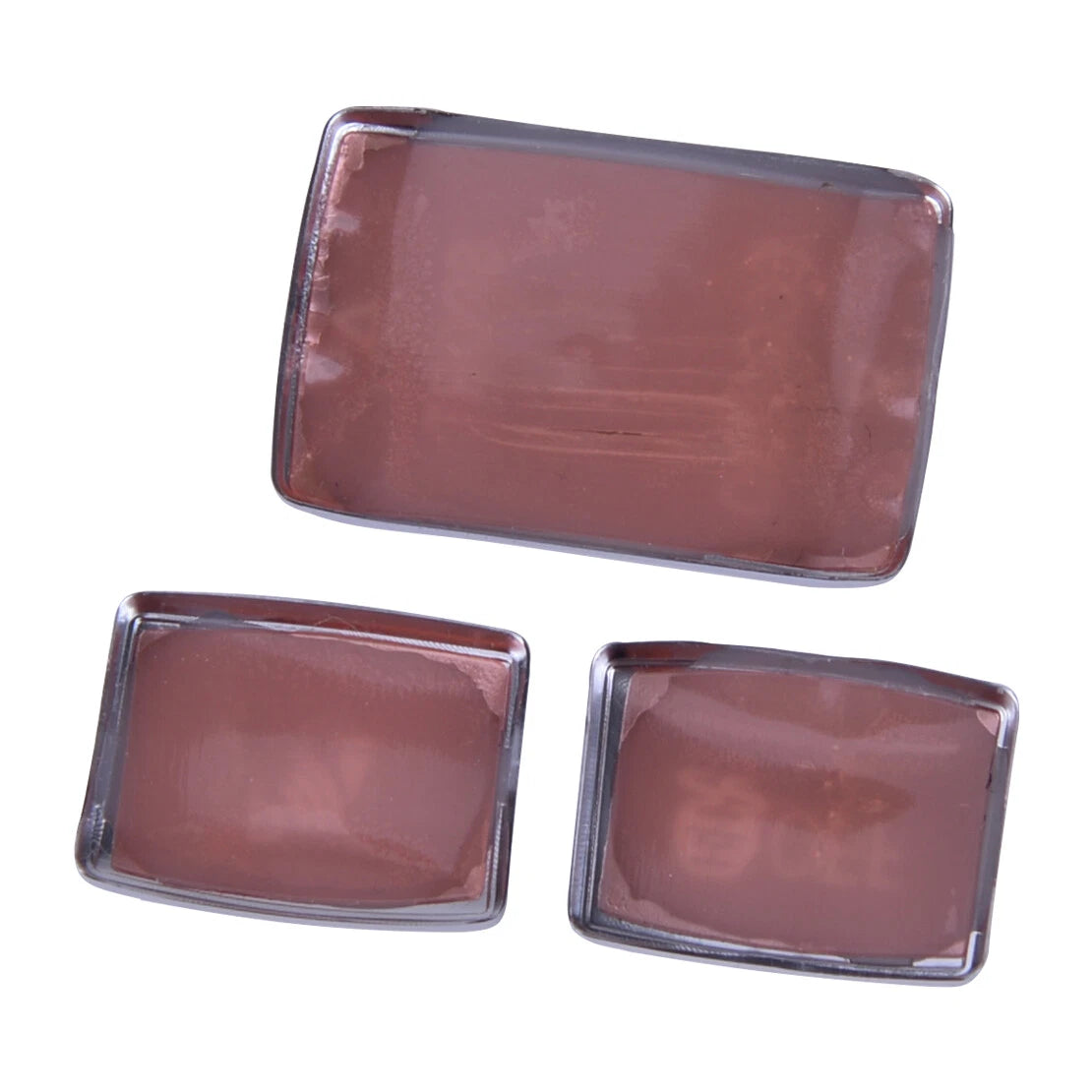 3 x ABS Gear Position Panel Button Cover Trim for BMW 1 2 3 Series