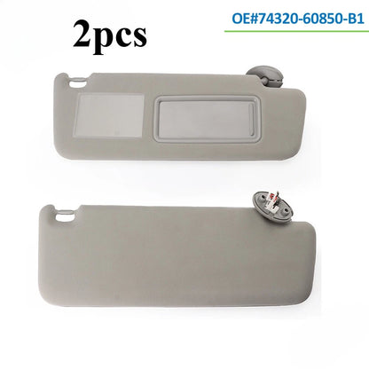 Sun Visor / Left+Right 1 Pair / for Toyota Prado (2002–2009)