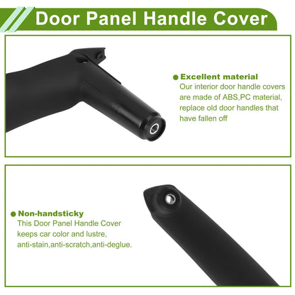 Door Handle Trim Cover for BMW X5 E70 2008-2013 () Black
