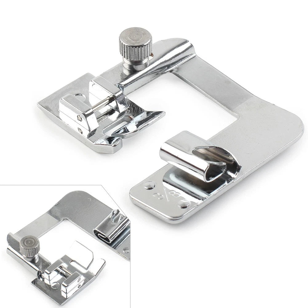 3/8" Sewing Machine Foot Presser Rolled Hem Feet for Brother Singer
