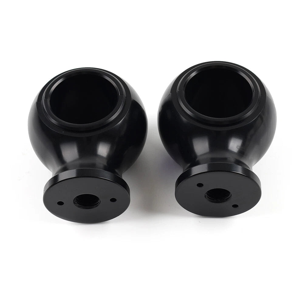 32mm 1.25" Fat Handlebar Risers Clamp Black for Harley Touring