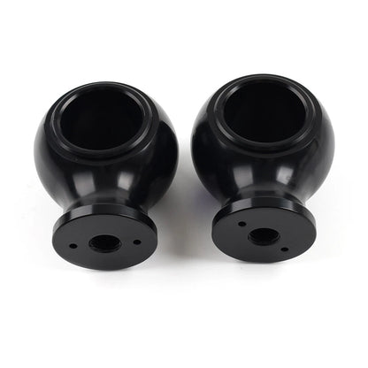 32mm 1.25" Fat Handlebar Risers Clamp Black for Harley Touring