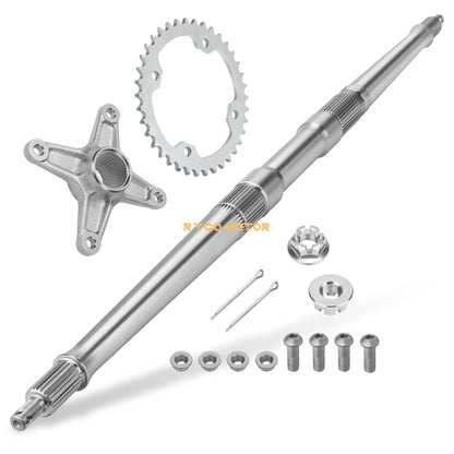 Rear Axle Shaft with Sprocket Hub for Yamaha YFZ450 (2004–2005)