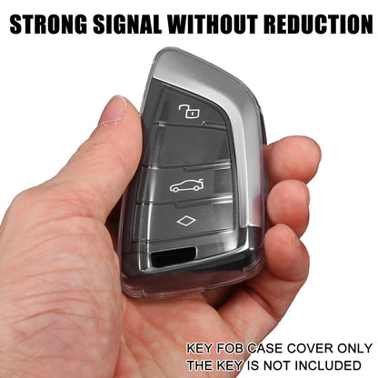 Key Fob Remote Control Cover TPU for BMW 1 2 3 5 6 X1 X2 X3 Series (2011-2023)