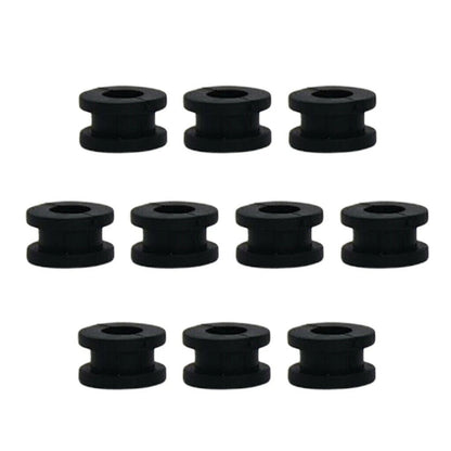 10 x Rubber Grommet Mount Set Side Cover Fender Parts for Motorcycles
