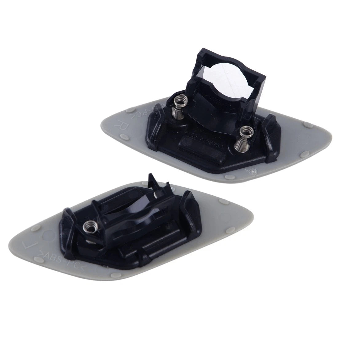L+R Headlight Cleaning System SWA Cap Bumper Trim for BMW 3 Series (2007-2013)