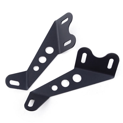 20''-22'' LED Work Light Bar Hood Mount Brackets for Jeep Wrangler (2007-2017)