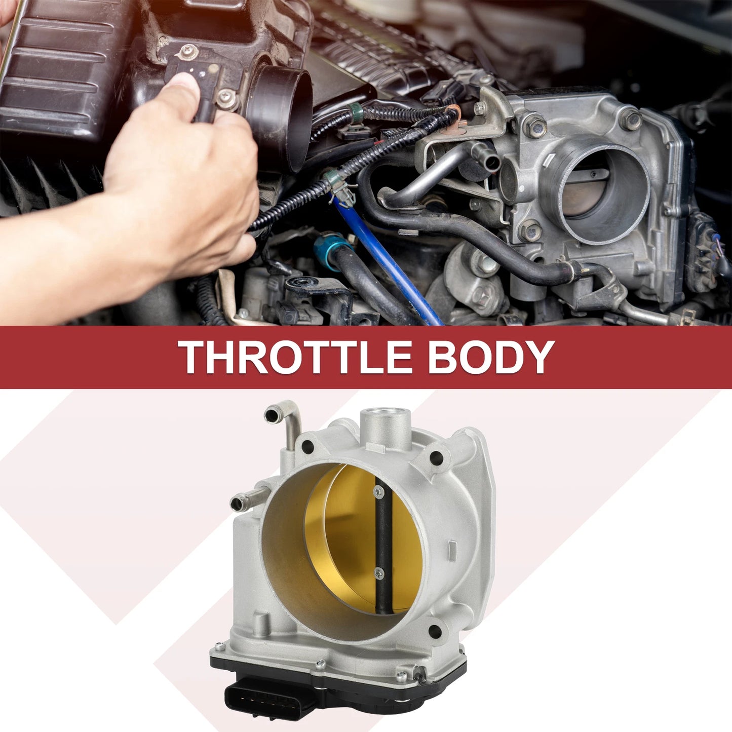 Throttle Body Actuator for Land Rover Range Rover Sport 4.2L 4.4L (2006-2009)