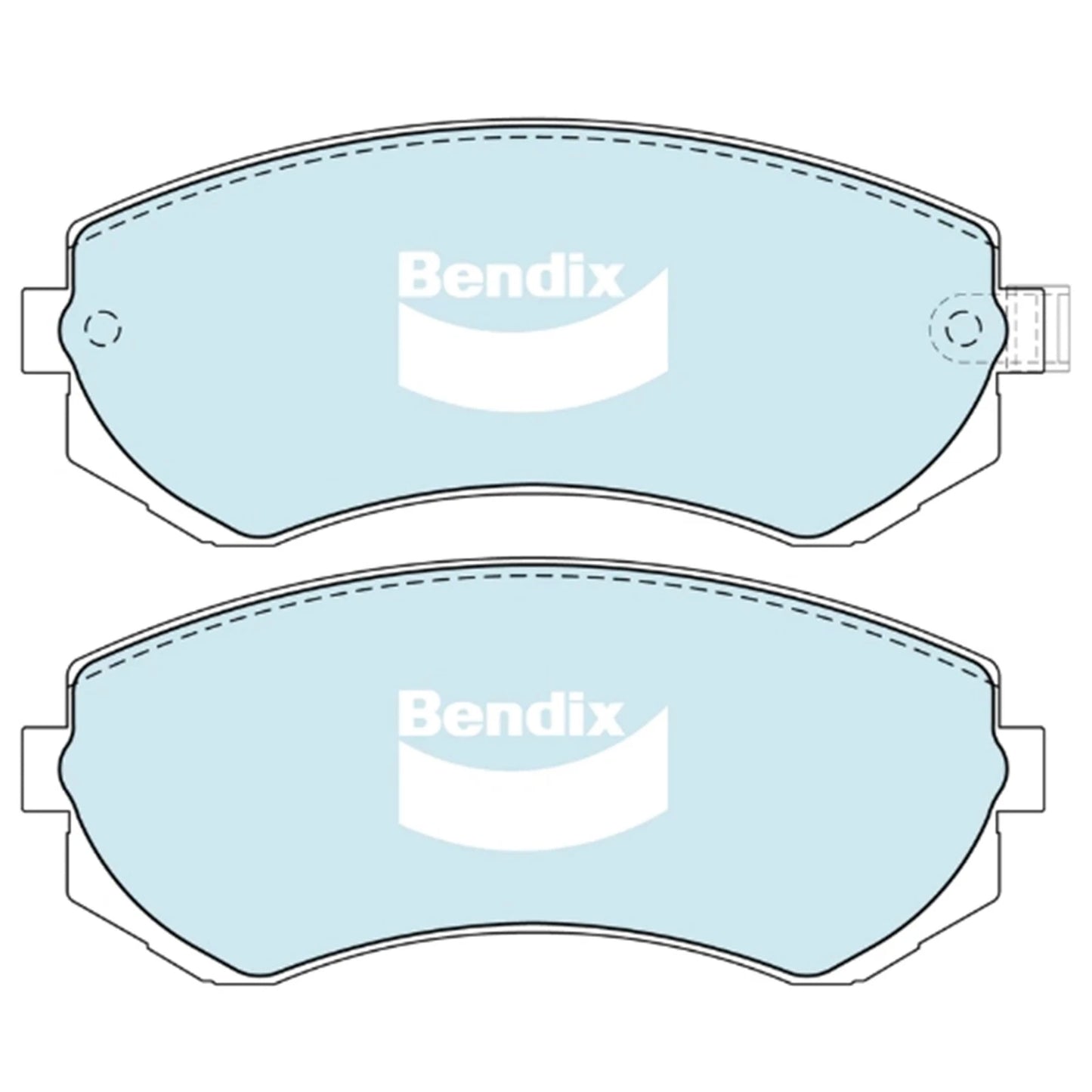 GCT Front Disc Brake Pad Set for Nissan Cefiro (1990-1992)
