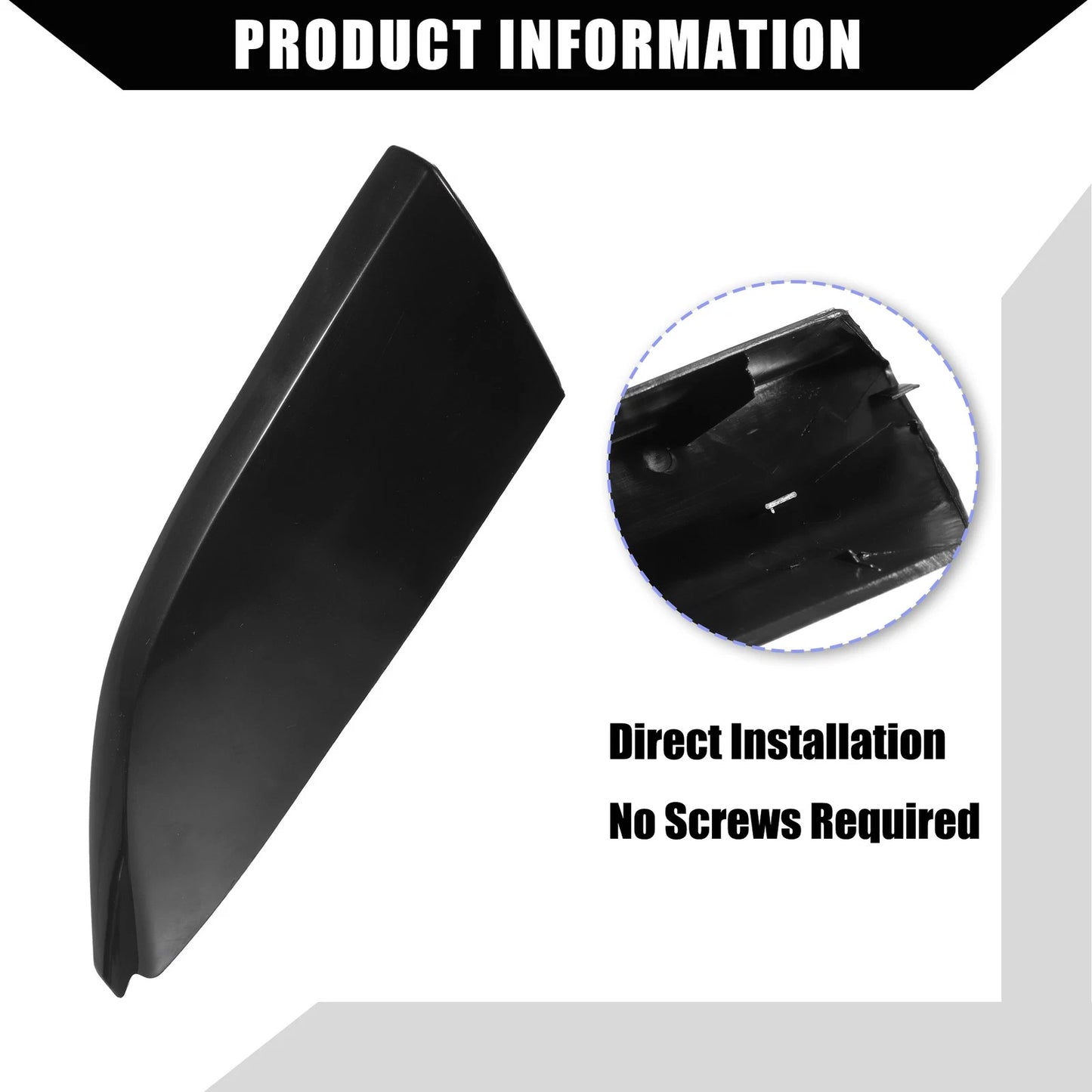 Roof Rack End Cap Covers for Toyota Highlander (2008-2013)