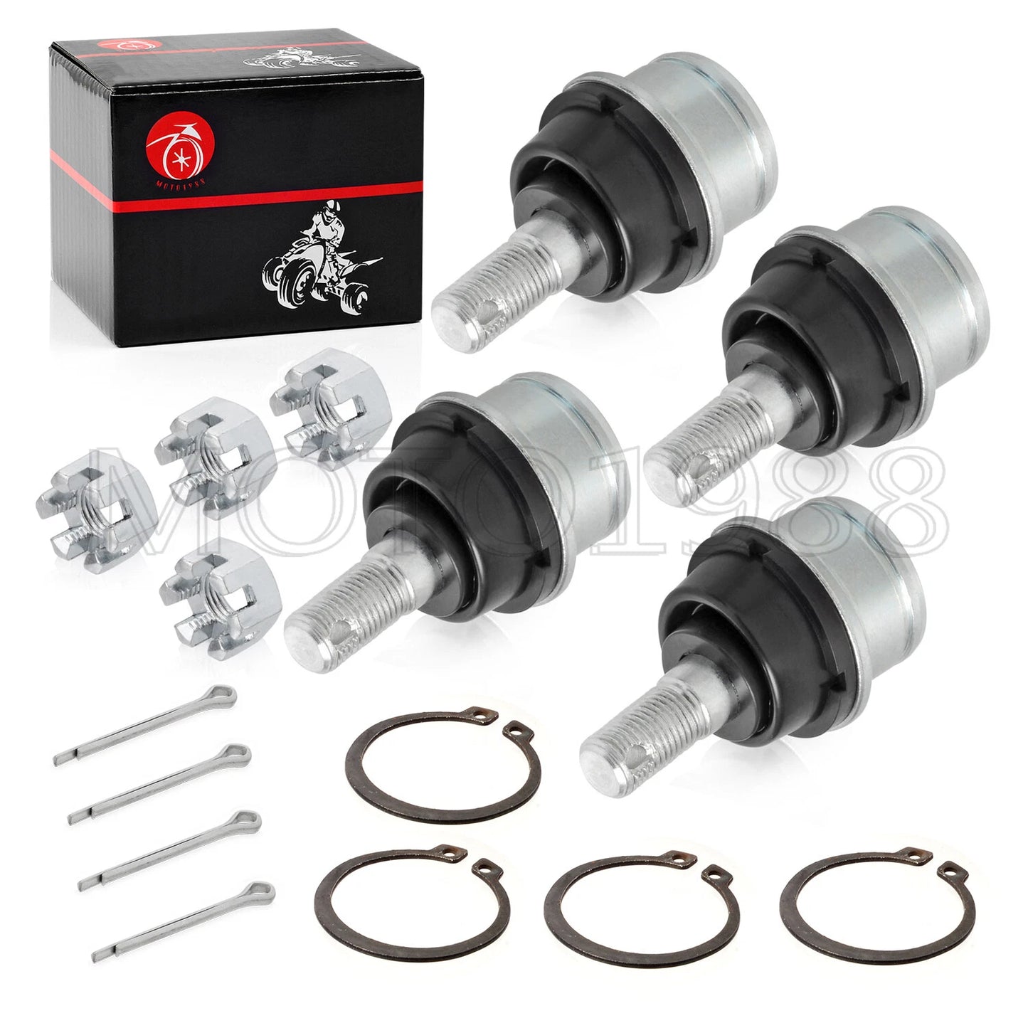 4x Front Lower Ball Joints for Honda Rancher 350/420 (2000-2006)
