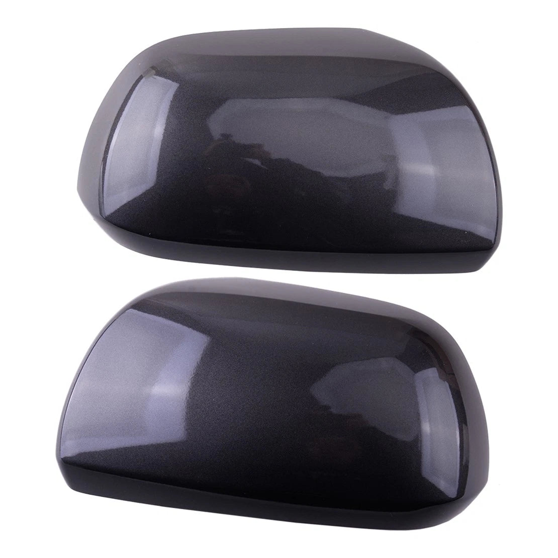 Gray 2 x Exterior Mirror Caps Covers for Toyota Highlander (2008-2013)