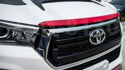 Red Hood Garnish Cover for Toyota Hilux 1kd1KD/ Kun(2018-2019)