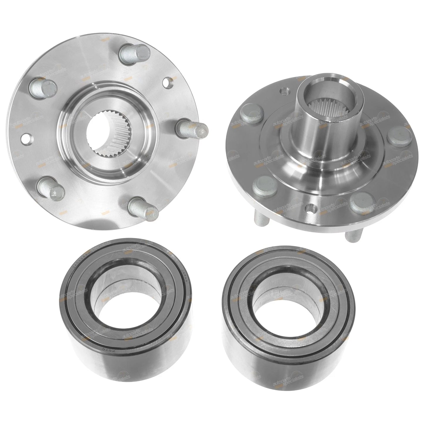 Front Wheel Bearing Hubs for Mazda 6 GG/GY Diesel 2.0L MZR-CD (2006-2008)