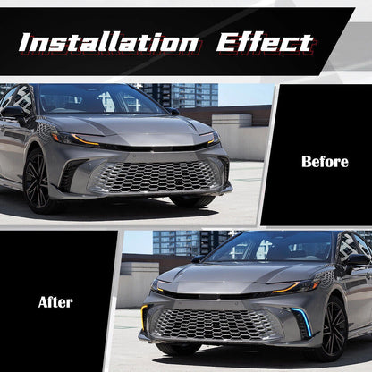 2 x Daytime Running Lamps DRL Fog Lights for 2025 Toyota Camry SE XSE