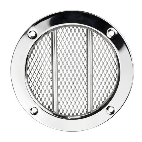 Vent Recessed 316G SS Round Grate 160mm for Boat/Caravan/Camper