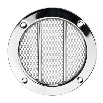 Vent Recessed 316G SS Round Grate 160mm for Boat/Caravan/Camper