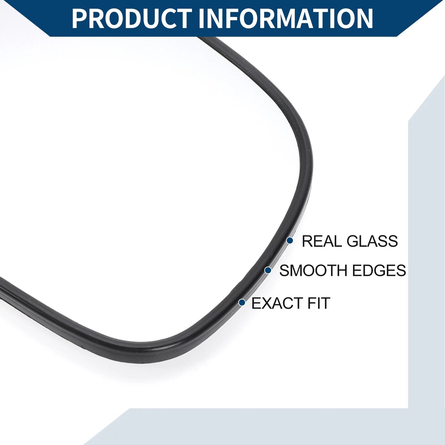 Heated Right Side Mirror Glass for Lexus RX330 (2006-2009)