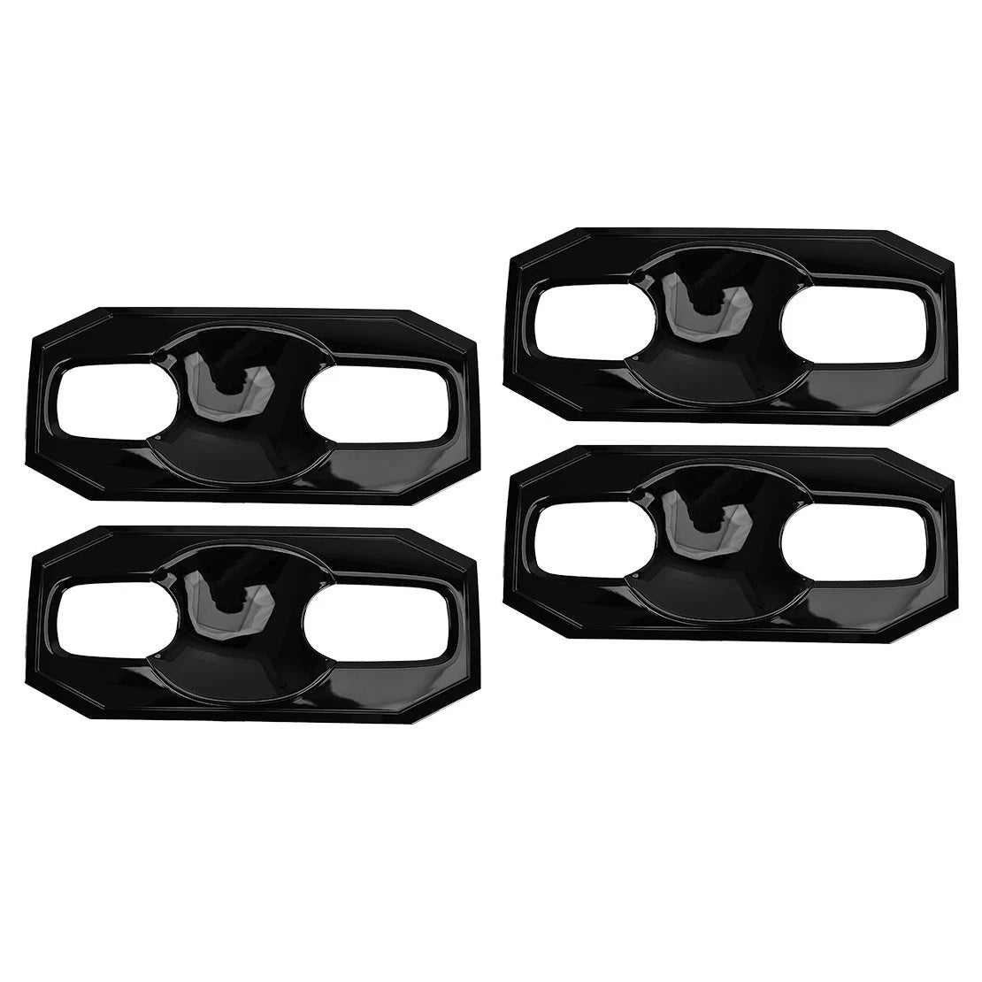 Gloss Black Door Handle Dish Cover for Toyota Tundra (2022-2023)