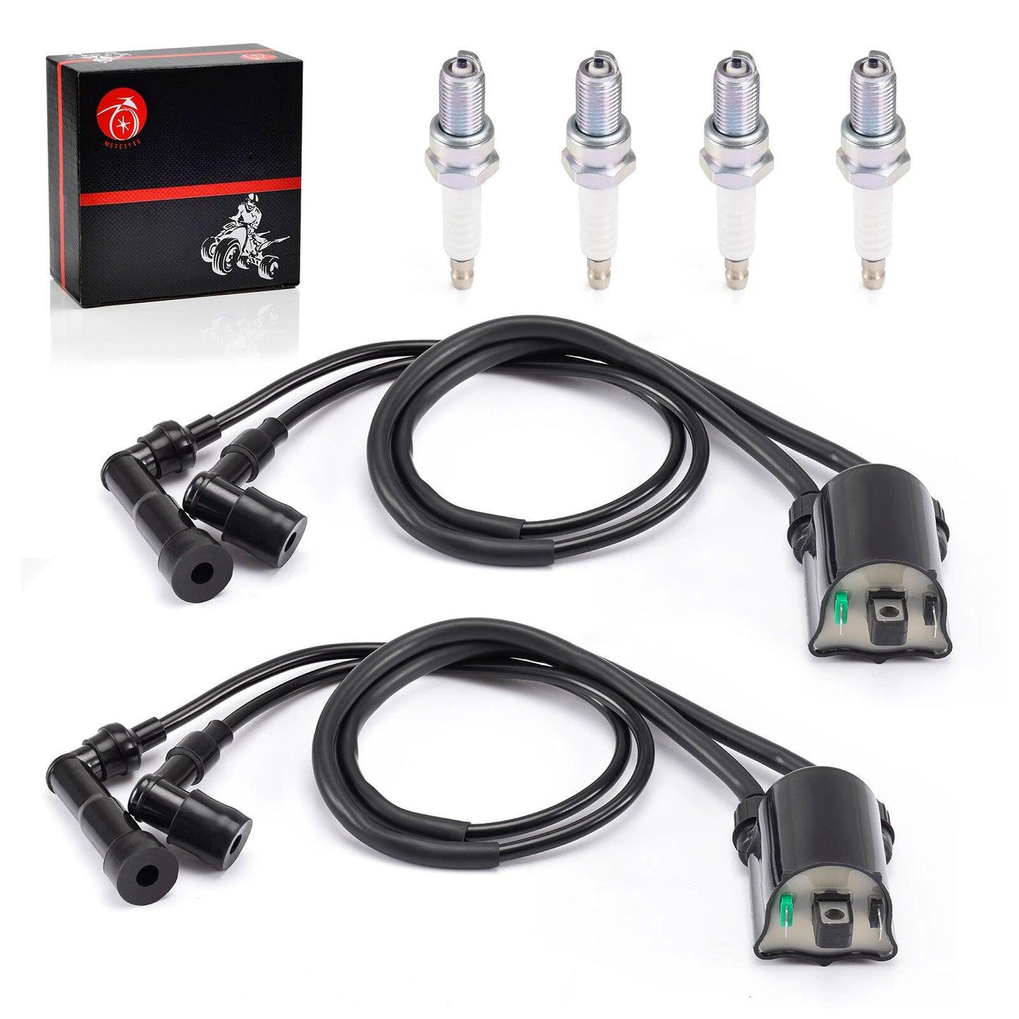 Ignition coil & spark plug for Kawasaki VN1500 Vulcan (1996–2008)