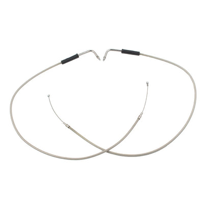 Stainless Steel Throttle Cable for Harley Sportster XL1200, 883, Dyna, Road King