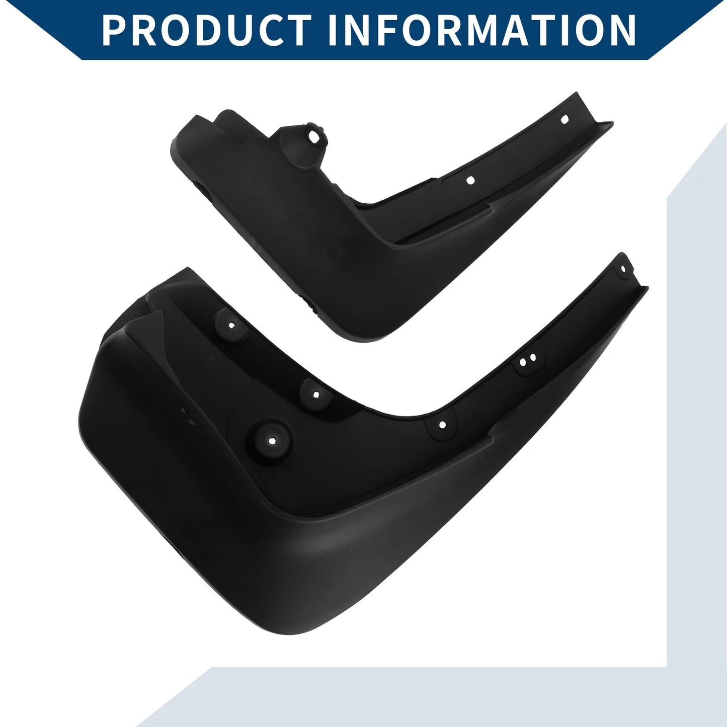 Mud Flaps Splash Guards 1 Set for BMW X6 G06 (2018-2019)