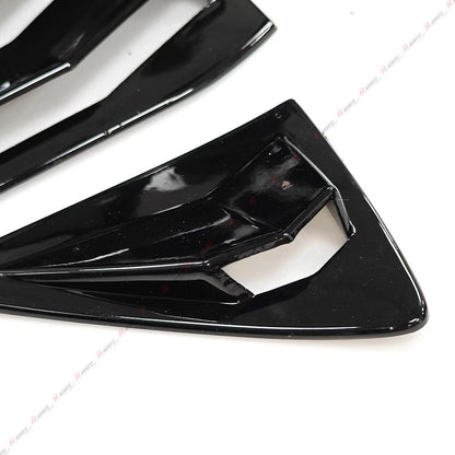 Rear Window Vent Louver Covers for Toyota Camry (2025–2025)