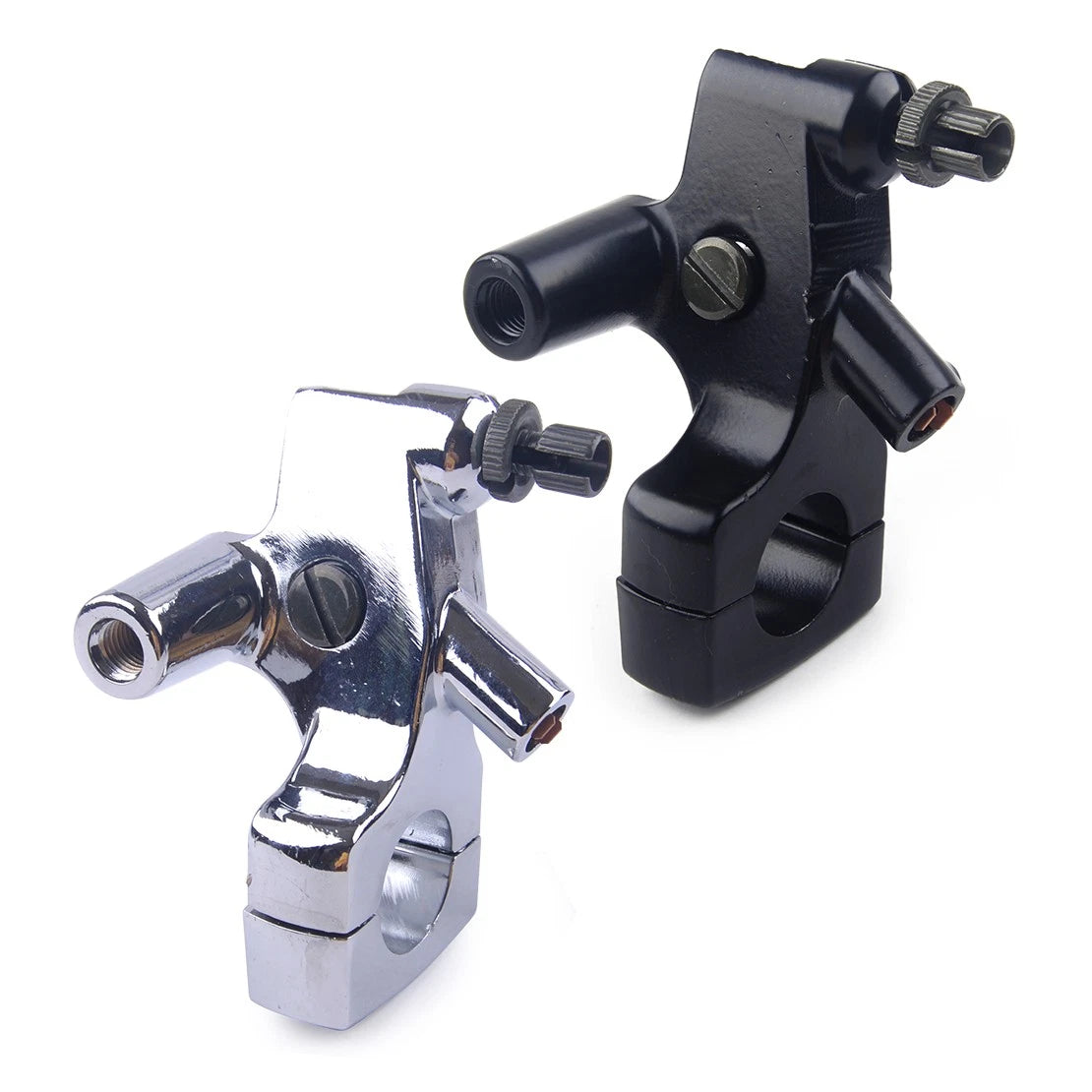 Clutch Lever Mount for Honda Shadow 600 VT750 Black/Silver (1997-2003)