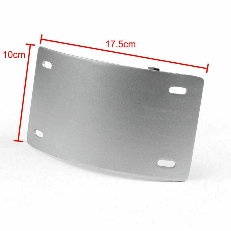 Curved Side License Plate Frame for Suzuki Boulevard M109R (2006-2013)
