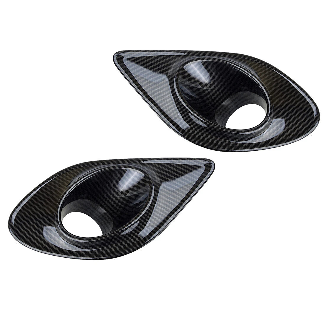 Front Bumper Fog Light Trim Covers for Dodge Charger (2015-2022)