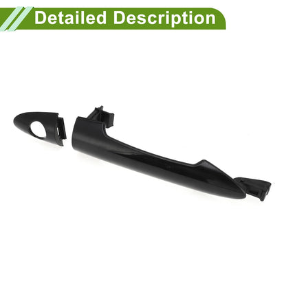 Black Front Right Car Door Handle for Hyundai Kia Picanto (2011-2017)