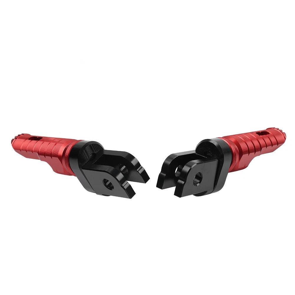 Red Front Footrest Pegs for BMW R Nine T/Scrambler, F900R (2020-2023)