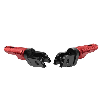 Red Front Footrest Pegs for BMW R Nine T/Scrambler, F900R (2020-2023)