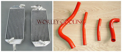 Aluminum Alloy Radiator + Hose Kit for Suzuki RM250 (1999-2000)