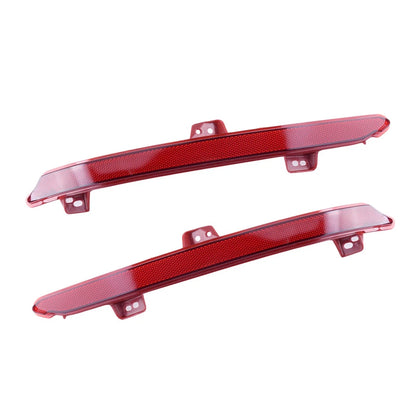 2 x Red Rear Bumper Reflectors for Honda Accord (2018-2021)