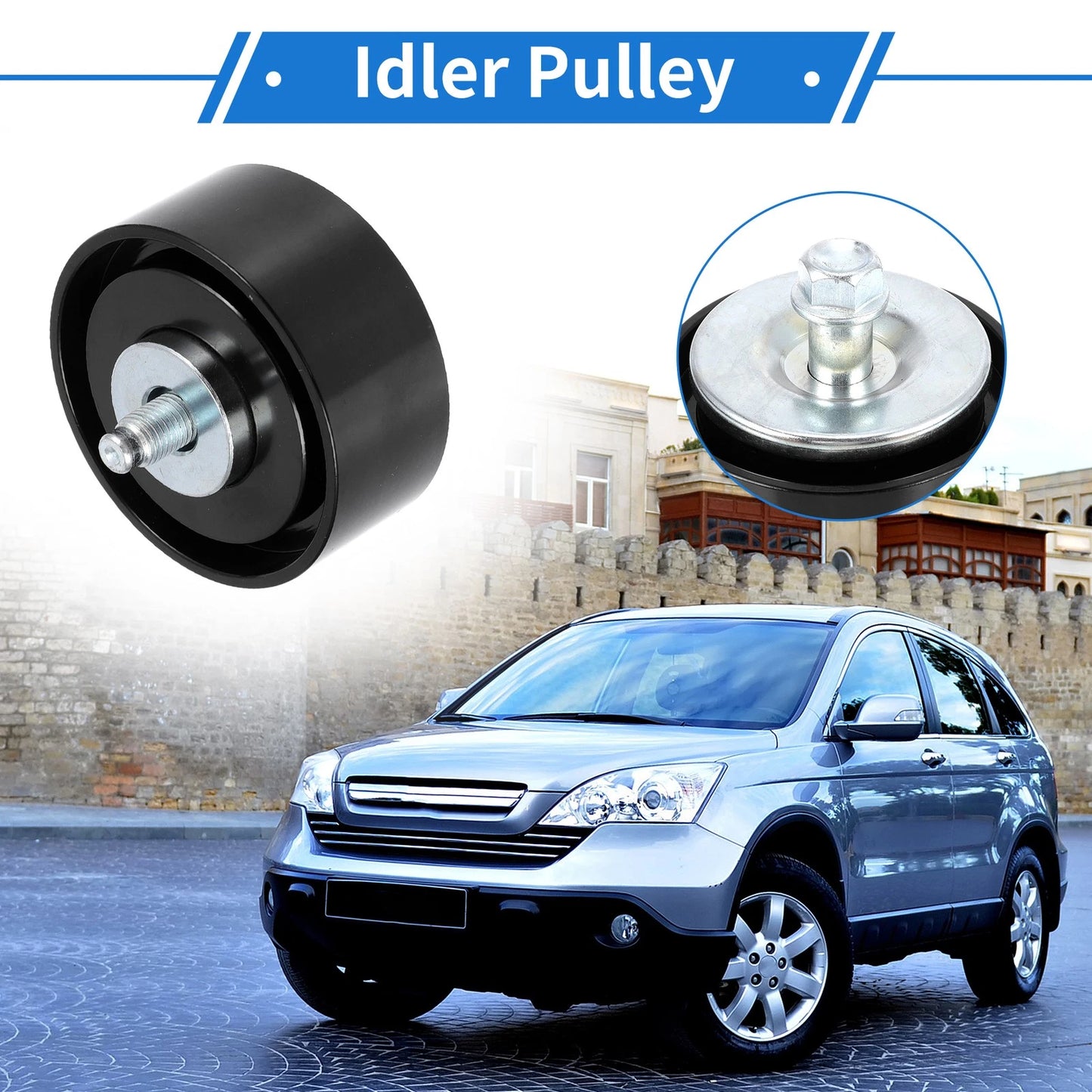Drive Belt Idler Pulley/1Pc/Drive Belt Idler Pulley for Toyota Tacoma (2005-2022)