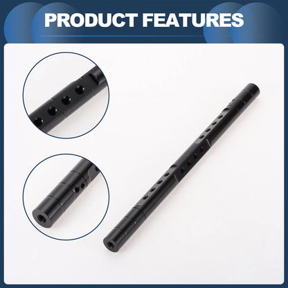 Cross Bar 29cm Mirror Mount Black for Motorcycle
