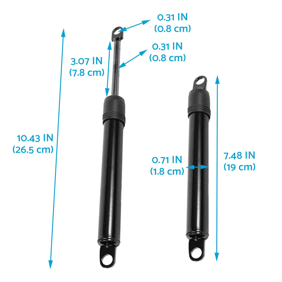 Steering Dampers for Husqvarna, Dixon, Jonsered, Poluan, RedMax