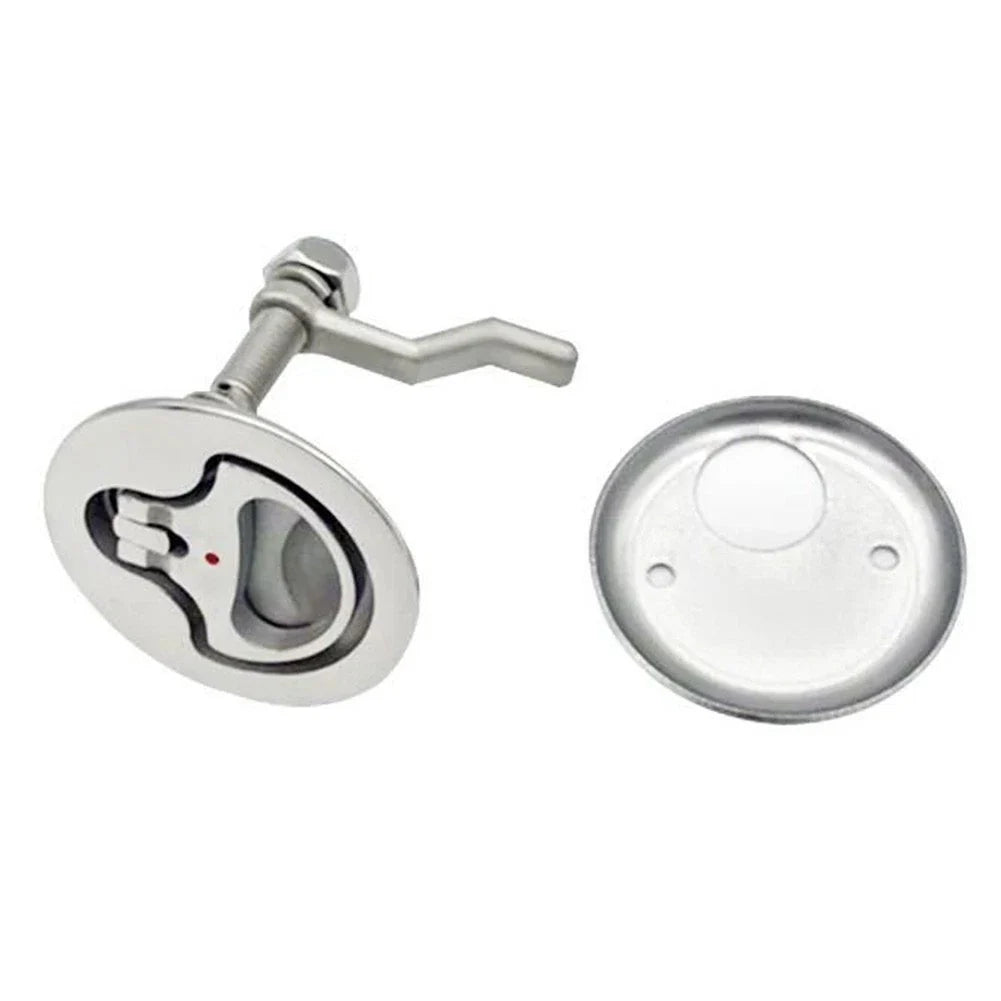 Stainless Steel Boat Hatch Latch with Handle for Easy Access