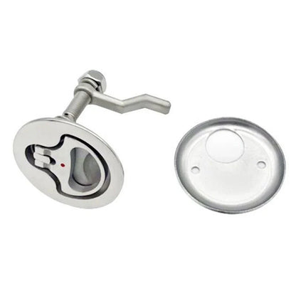 Stainless Steel Boat Hatch Latch with Handle for Easy Access