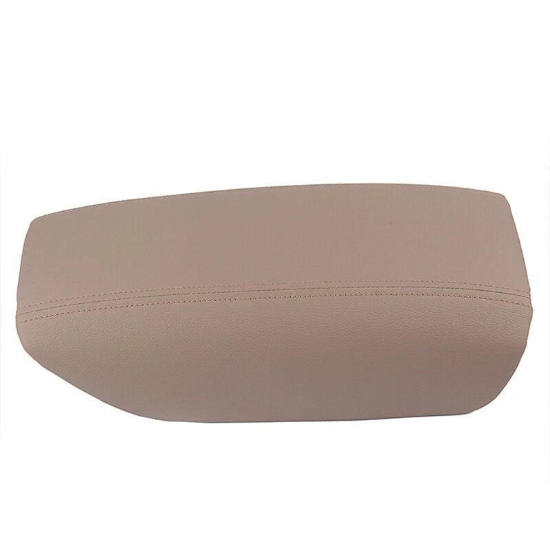 Leather Armrest Center Console Cover Lid for 1999-2006 Volvo S80 Sedan Beige 1x