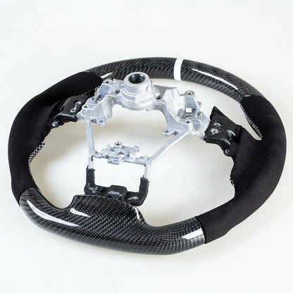 Carbon Suede Steering Wheel for Subaru Impreza, Forester, Ascent, Crosstrek (2017-2023)